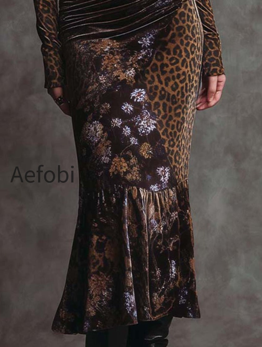 retro-gothic-leopard-print-and-floral-patchwork-velvet-maxi-dress