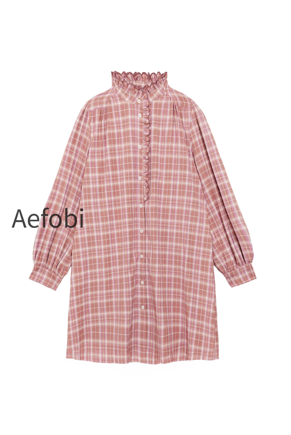 robe-carreaux-rose-raquel