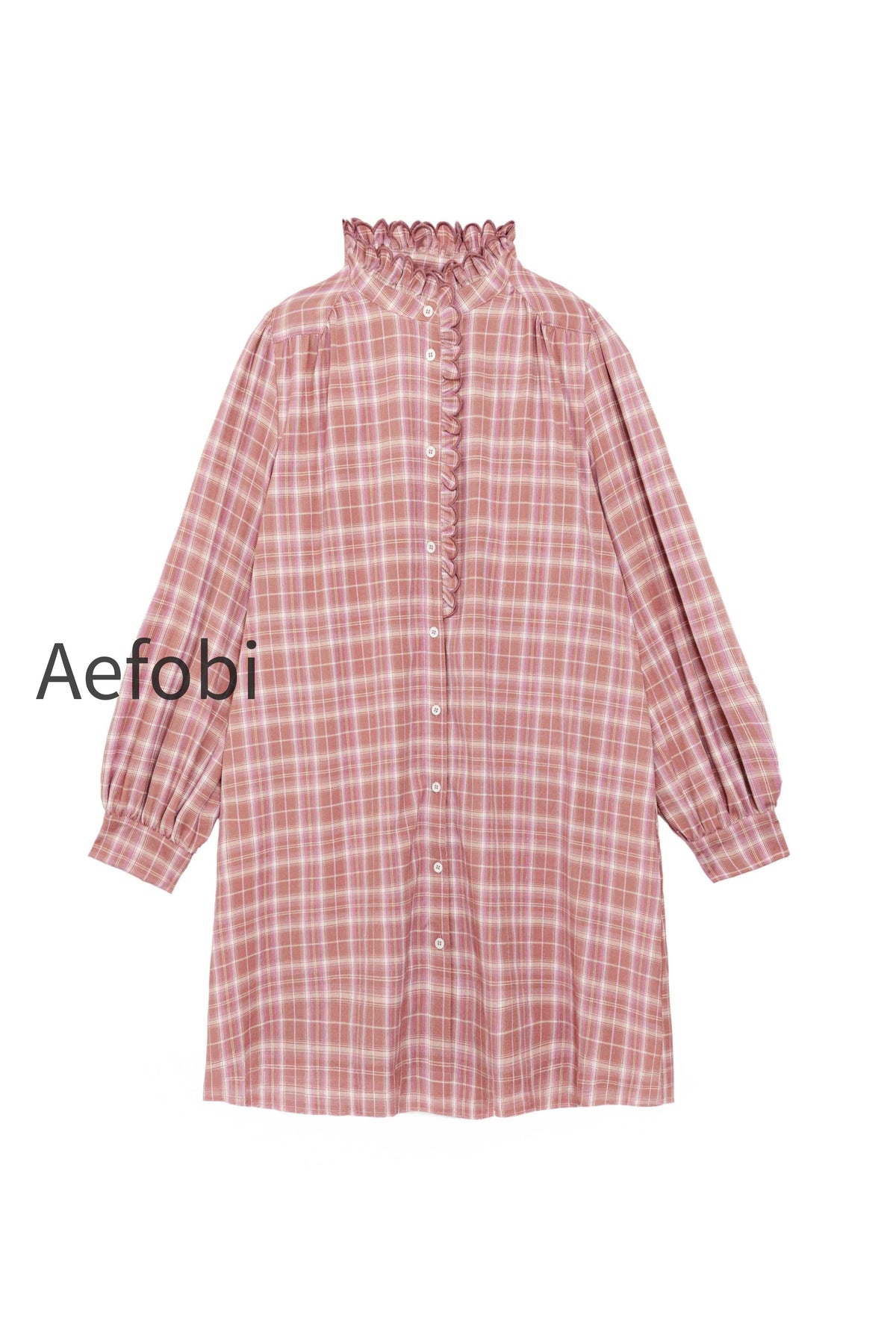 robe-carreaux-rose-raquel