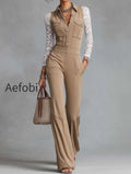 retro-stretch-knit-faux-two-piece-pocket-detail-utility-khaki-jumpsuit