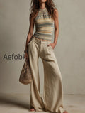 retro-striped-knit-vest-wide-leg-pants-set