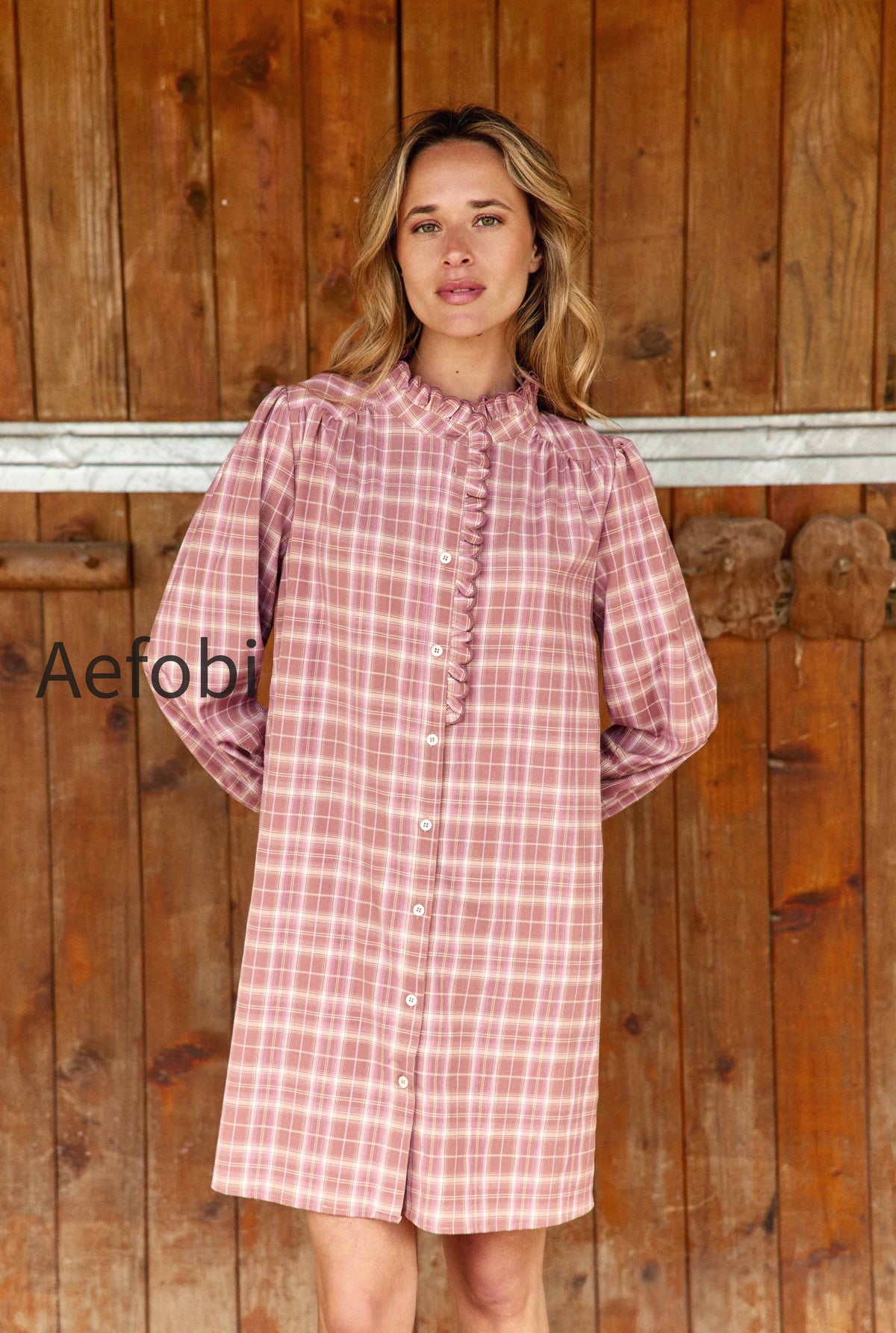 robe-carreaux-rose-raquel