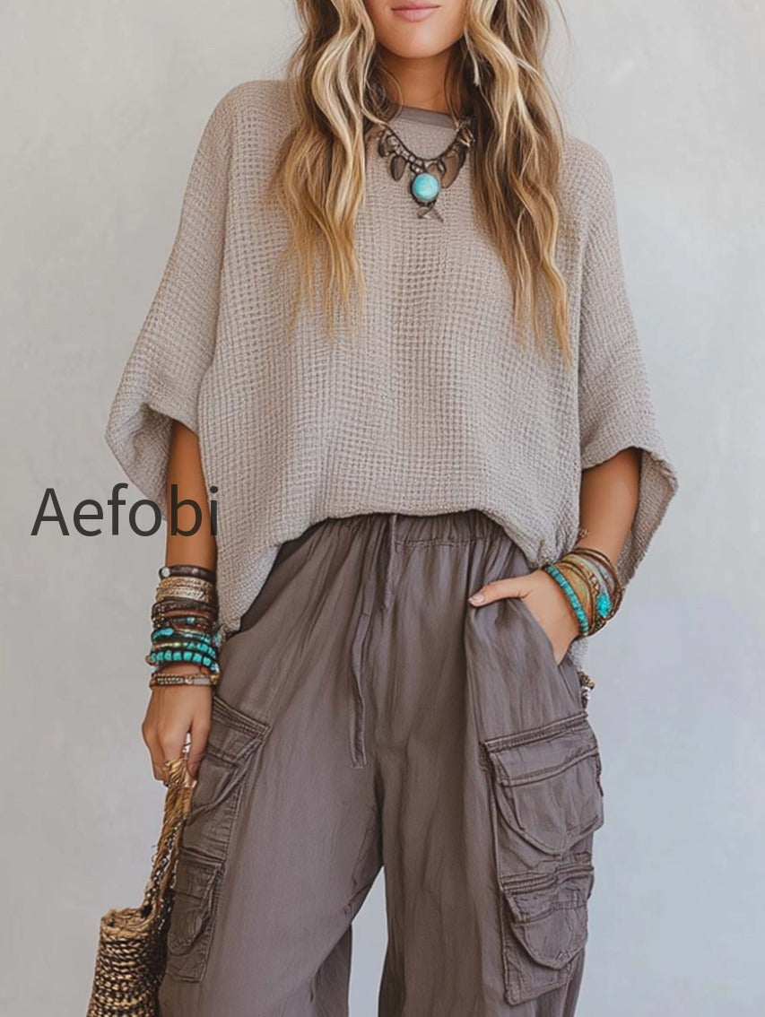 retro-knit-top-and-cuffed-pants-set